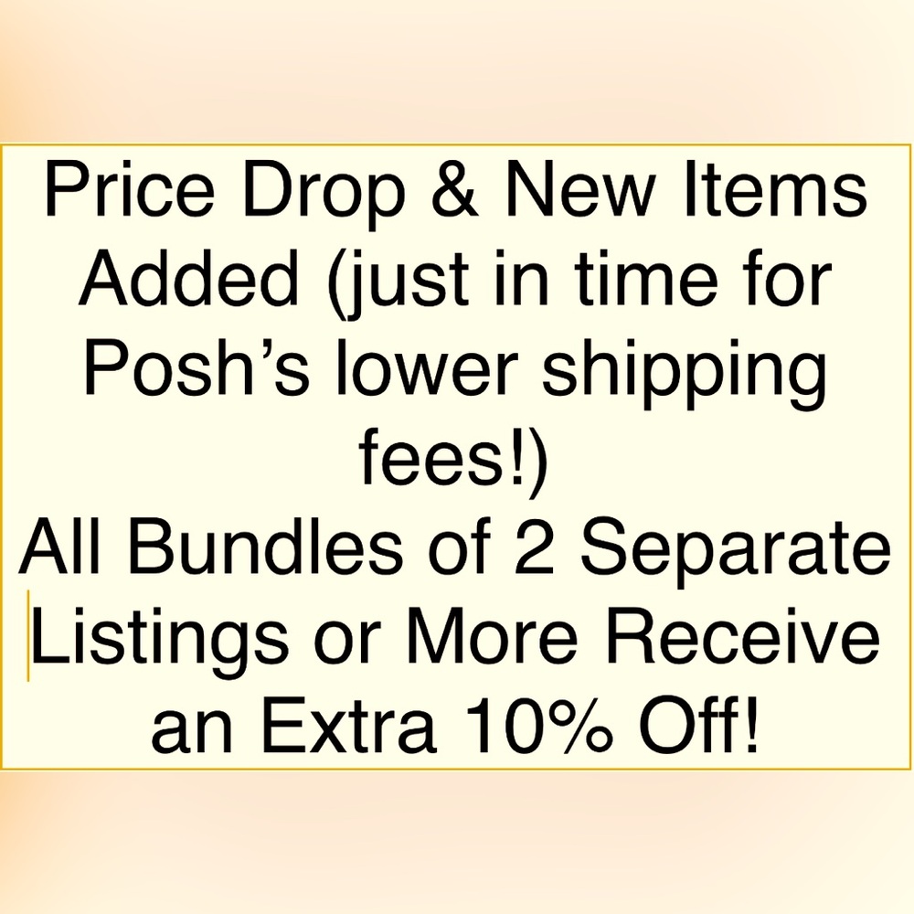 New Items, Current Markdowns, Bundles!!!